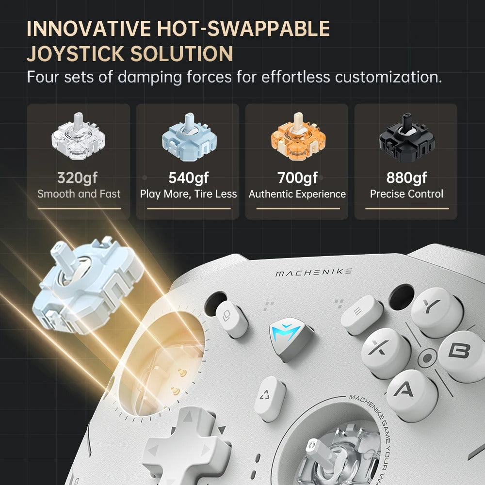 MACHENIKE G5Pro V2 Gaming Controller for Switch & PC – Optical Triggers