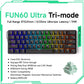 Akko MonsGeek FUN60 60% Magnetic Switch Gaming Keyboard
