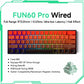 Akko MonsGeek FUN60 60% Magnetic Switch Gaming Keyboard