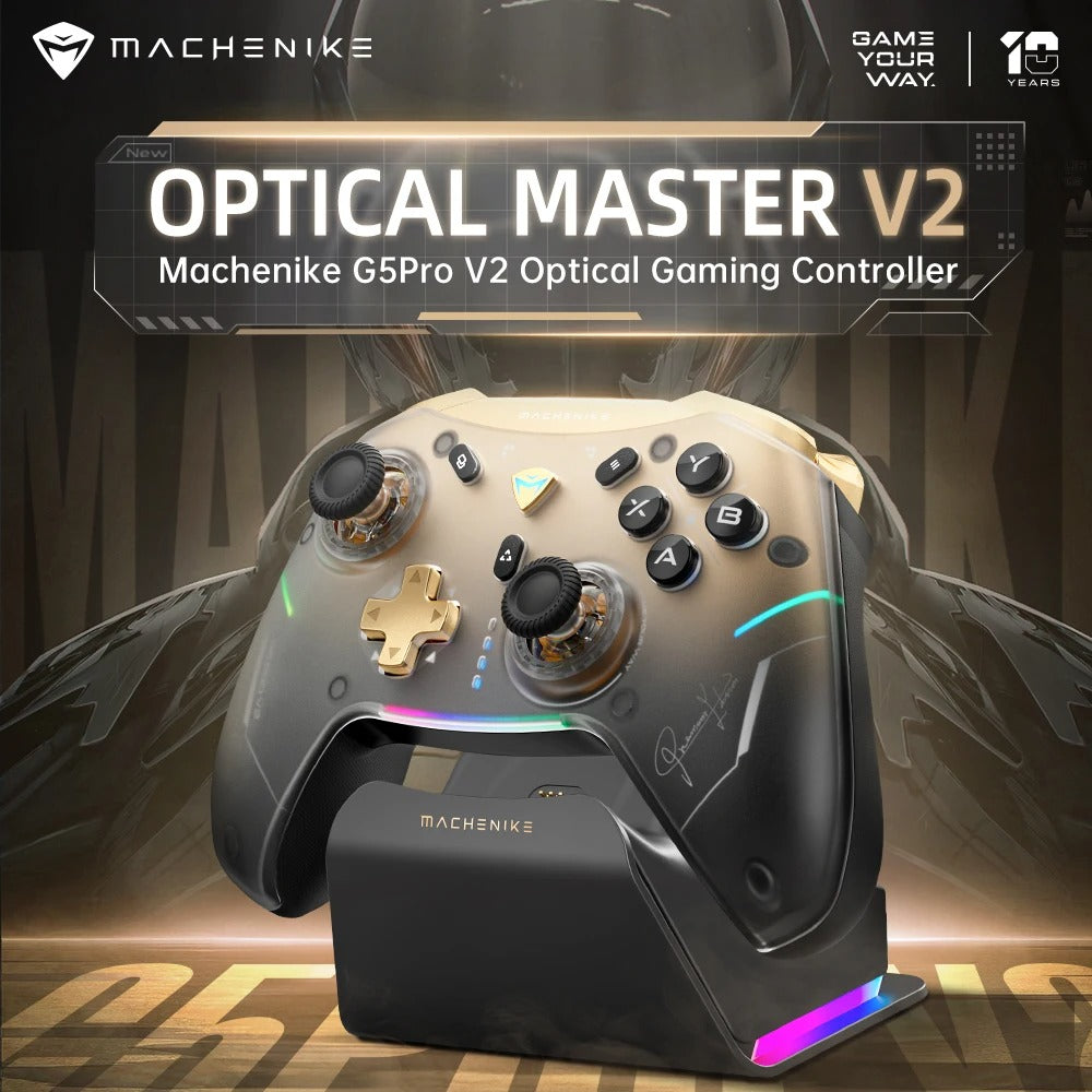 MACHENIKE G5Pro V2 Gaming Controller for Switch & PC – Optical Triggers