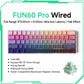 Akko MonsGeek FUN60 60% Magnetic Switch Gaming Keyboard