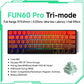Akko MonsGeek FUN60 60% Magnetic Switch Gaming Keyboard