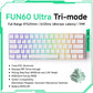 Akko MonsGeek FUN60 60% Magnetic Switch Gaming Keyboard