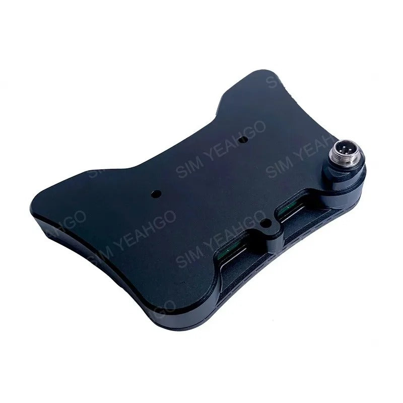 Sim Racing Rally Steering Wheel Hub with Button Box