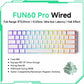 Akko MonsGeek FUN60 60% Magnetic Switch Gaming Keyboard