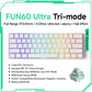 Akko MonsGeek FUN60 60% Magnetic Switch Gaming Keyboard